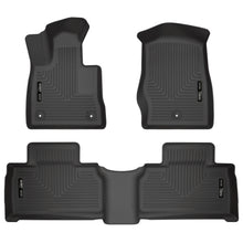 Load image into Gallery viewer, 2020-Ford-Explorer-Weatherbeater-Black-Front--2Nd-Seat-Floor-Liners