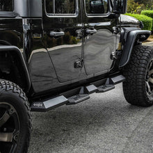 Load image into Gallery viewer, 2020-Jeep-Gladiator-Hdx-Xtreme-Nerf-Step-Bars---Textured-Black