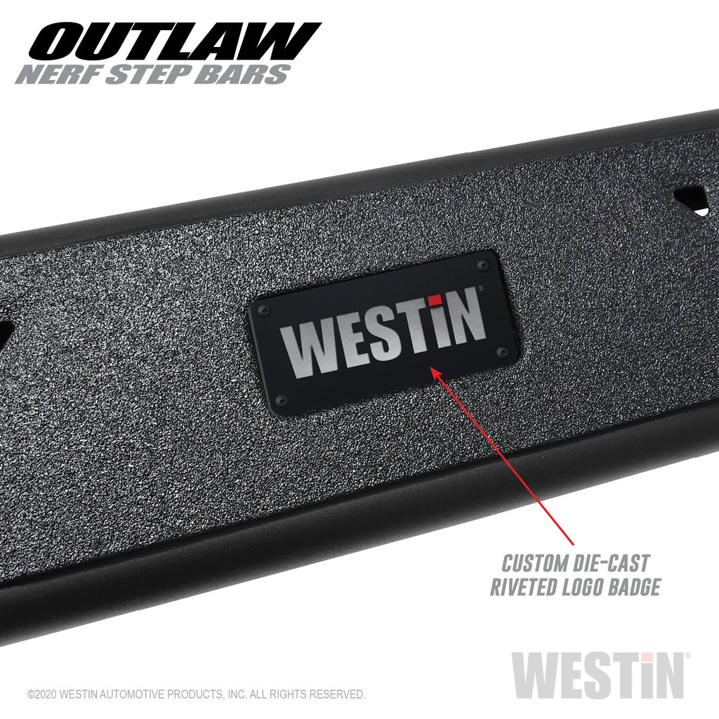2020-Jeep-Gladiator-Outlaw-Nerf-Step-Bars---Textured-Black