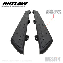 Load image into Gallery viewer, 2020-Jeep-Gladiator-Outlaw-Nerf-Step-Bars---Textured-Black