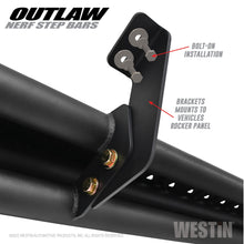 Load image into Gallery viewer, 2020-Jeep-Gladiator-Outlaw-Nerf-Step-Bars---Textured-Black
