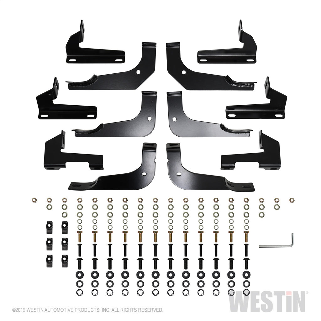 2020-Jeep-Gladiator-Pro-Traxx-5-Wtw-Oval-Nerf-Step-Bars---Black