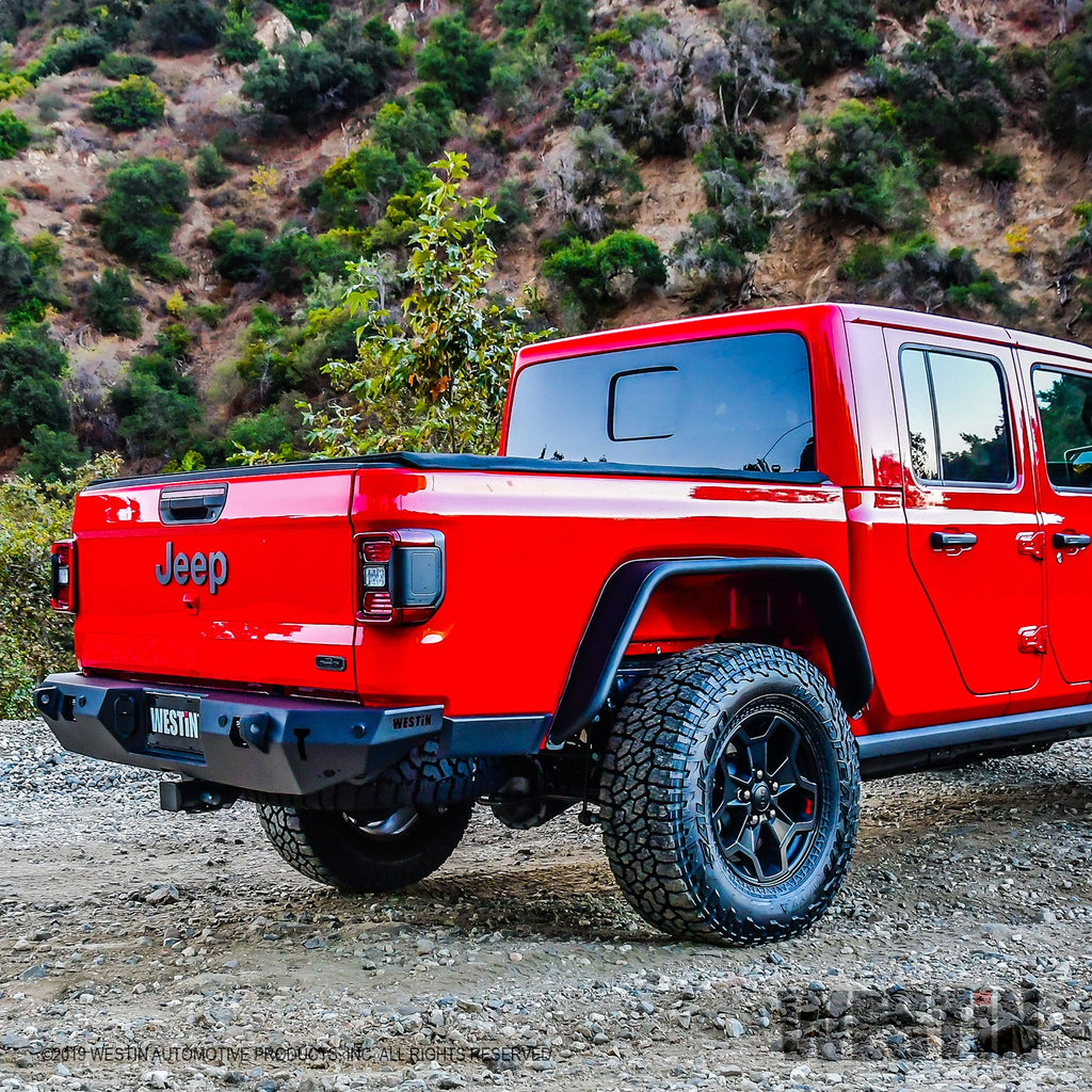 2020-Jeep-Gladiator-Tube-Fenders---Rear---Textured-Black