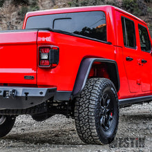 Load image into Gallery viewer, 2020-Jeep-Gladiator-Tube-Fenders---Rear---Textured-Black