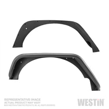 Load image into Gallery viewer, 2020-Jeep-Gladiator-Tube-Fenders---Rear---Textured-Black