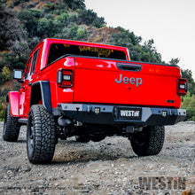 Load image into Gallery viewer, 2020-Jeep-Gladiator-WSensors-Wj2-Rear-Bumper-WSensor---Textured-Black