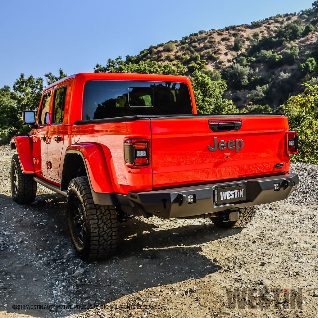 2020-Jeep-Gladiator-Wj2-Rear-Bumper---Textured-Black