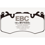 EBC DP52064NDX Bluestuff NDX Full Race Brake Pads
