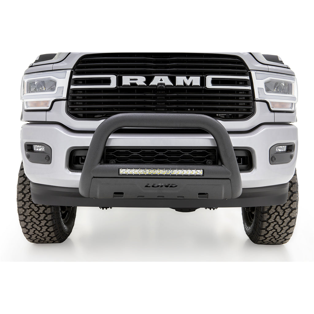 2020-Ram-2500-Bull-Bar-WLight--Wiring---Black