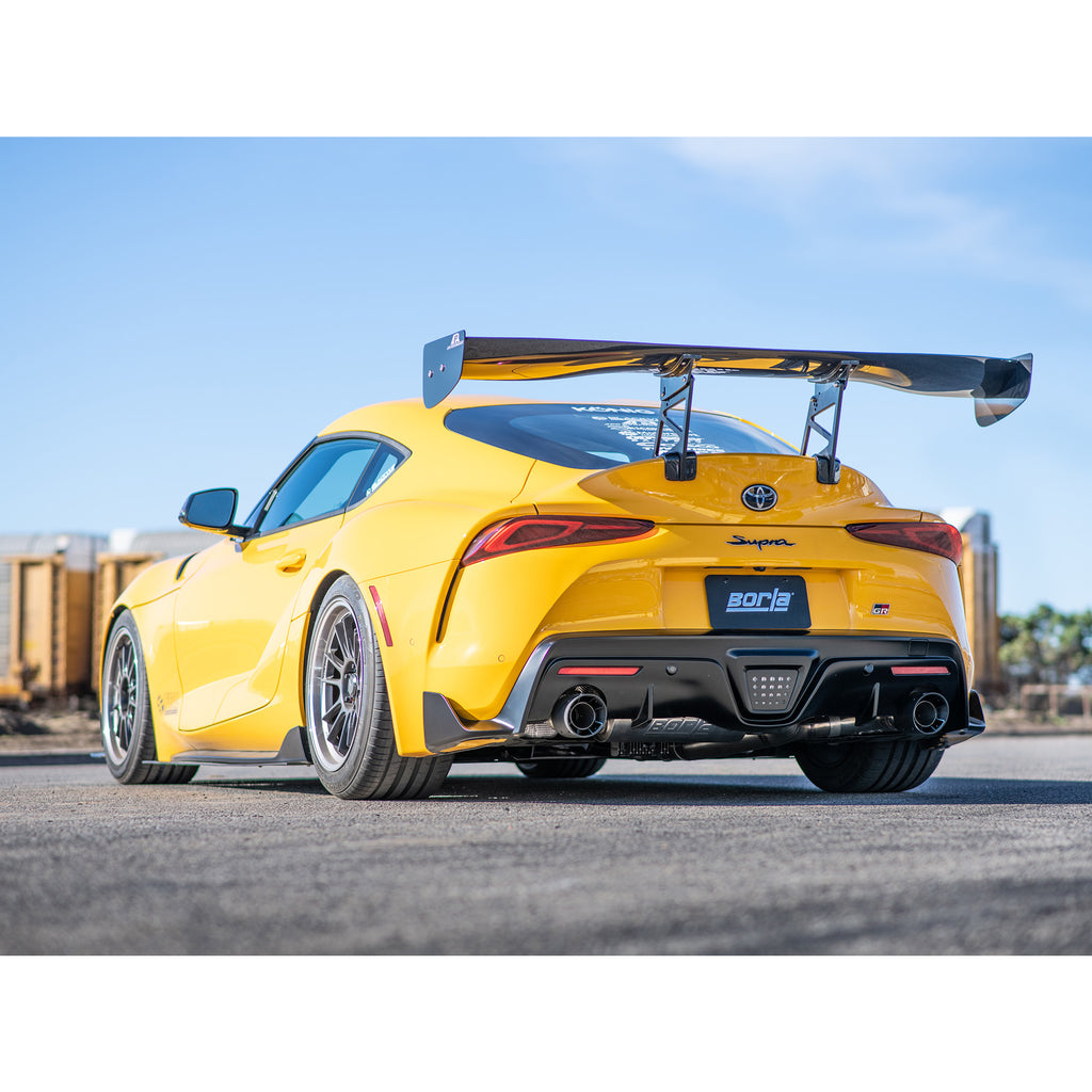 2020-Toyota-Supra-Gr-3.0L-I6-3In-Atak-Catback-Exhaust---Carbon-Fiber-Tips
