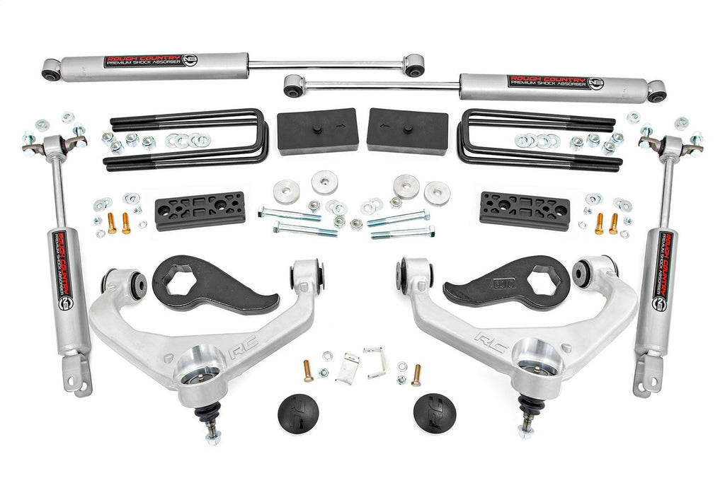 Rough Country 97730 Suspension Lift Kit for Select Chevrolet Silverado HD, Chevrolet Silverado HD, GMC Sierra HD, GMC Sierra HD