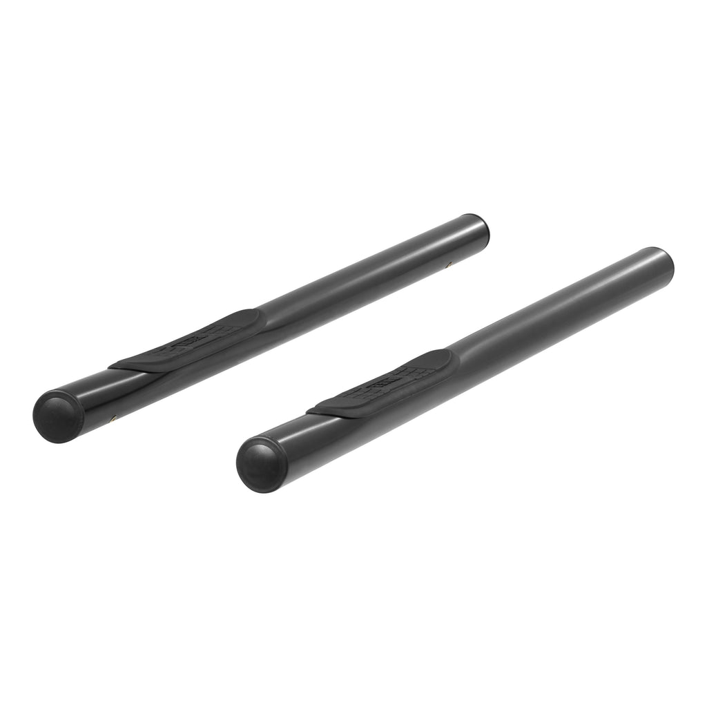 ARIES 202001 3" Round Black Steel Side Bars, Select Toyota Tacoma for Select Toyota Tacoma