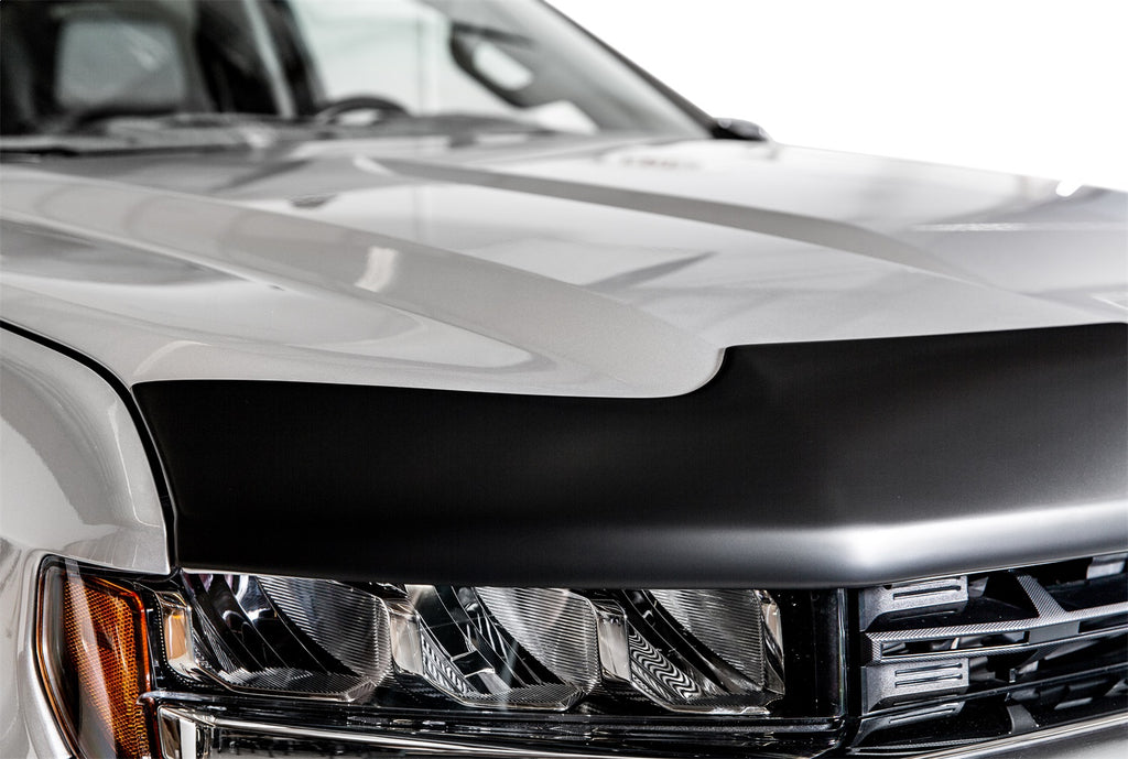 Husky Liners 2877168 Aeroskin Hood Protector; Matte Black Low Profile for Select Chevrolet Silverado 1500, Chevrolet Silverado LTD