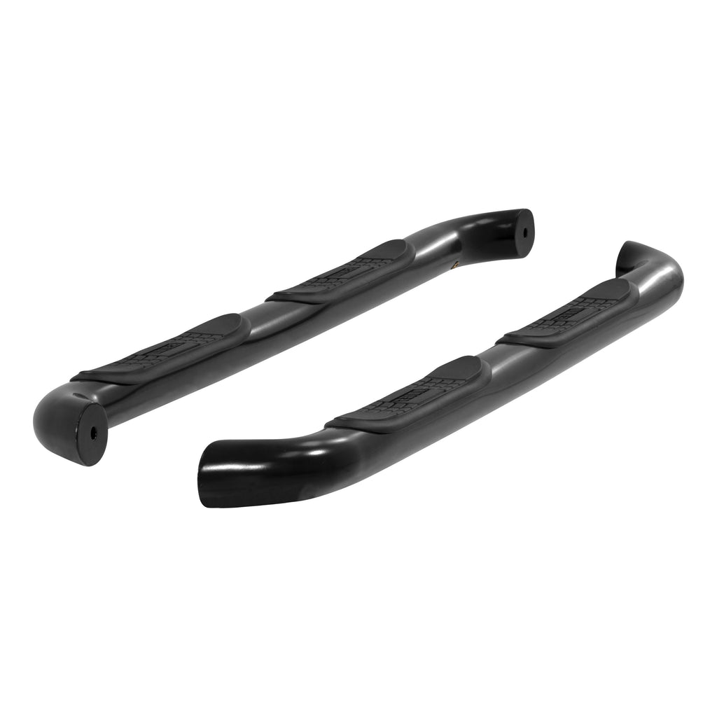 ARIES 202008 3" Round Black Steel Side Bars, Select Toyota Tacoma for Select Toyota Tacoma
