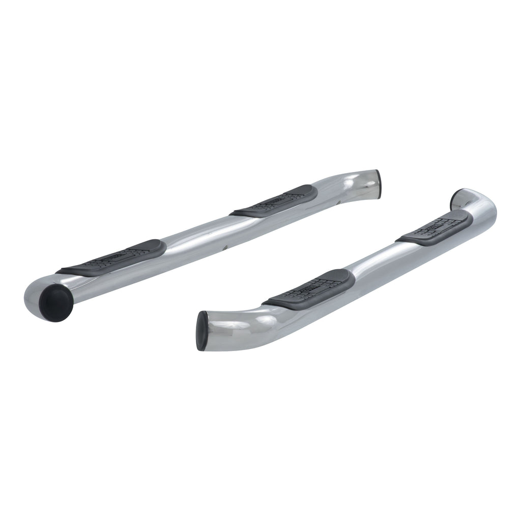 ARIES 202009-2 3" Round Polished Stainless Side Bars, Select Toyota Tacoma for Select Toyota Tacoma