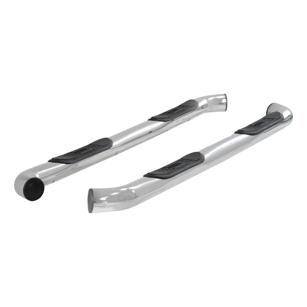 ARIES 202012-2 3" Round Polished Stainless Side Bars, Select Toyota Tundra for Select Toyota Tundra