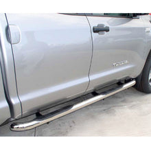Load image into Gallery viewer, ARIES 202012-2 3" Round Polished Stainless Side Bars, Select Toyota Tundra for Select Toyota Tundra