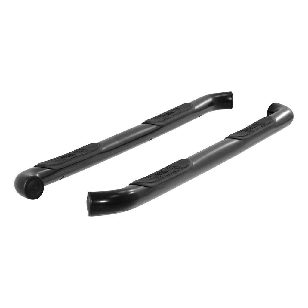 ARIES 202012 3" Round Black Steel Side Bars, Select Toyota Tundra for Select Toyota Tundra