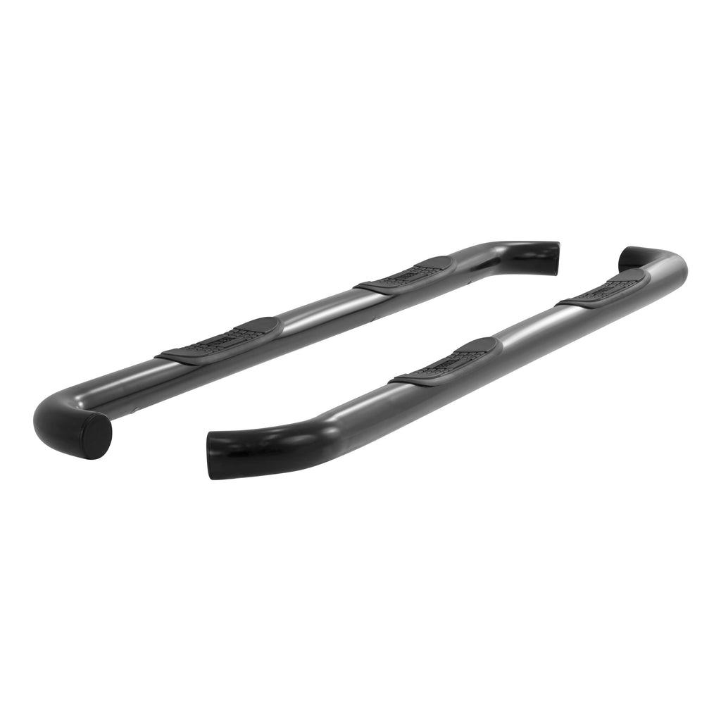 ARIES 202013 3" Round Black Steel Side Bars, Select Toyota Tundra for Select Toyota Tundra