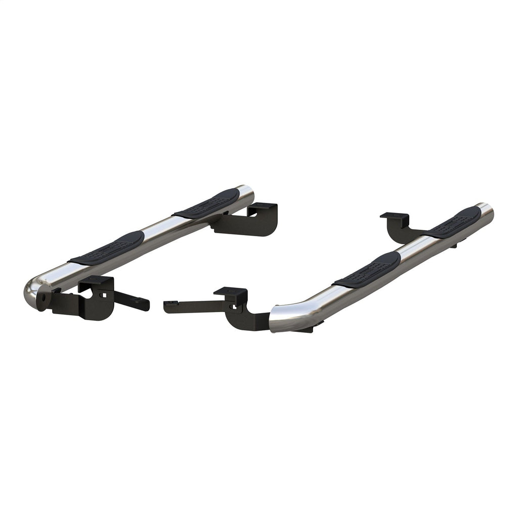 ARIES 202020-2 3in. Round Polished Stainless Side Bars; Select Toyota RAV4 - Truck Part Superstore
