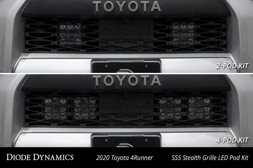 Diode Dynamics DD7536 Bolt-on fitment for the 2014-2023 Toyota 4Runner. for Select Toyota 4Runner
