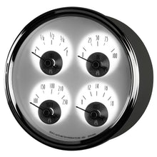 Load image into Gallery viewer, AutoMeter 2020 GAUGE, QUAD, 5", 0OE TO 90OF, ELEC, PRESTIGE PEARL
