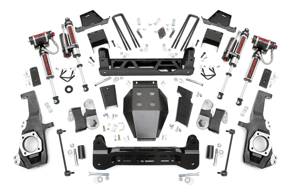 Rough Country 111150 Suspension Lift Kit w/Shocks for Select Chevrolet Silverado HD, Chevrolet Silverado HD, GMC Sierra HD, GMC Sierra HD