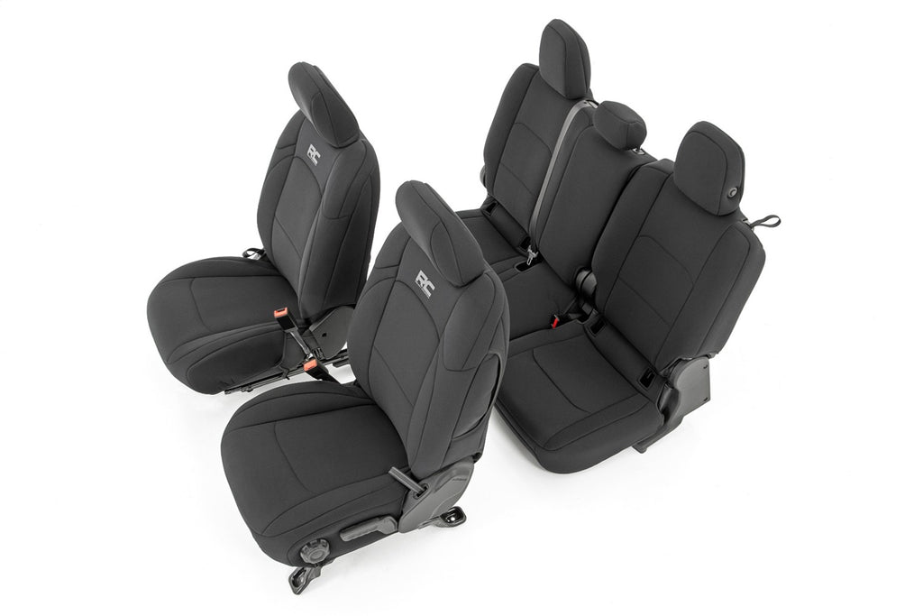 Rough Country 91038 Seat Cover Set for Select Jeep Gladiator