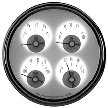 Load image into Gallery viewer, AutoMeter 2020 GAUGE, QUAD, 5", 0OE TO 90OF, ELEC, PRESTIGE PEARL