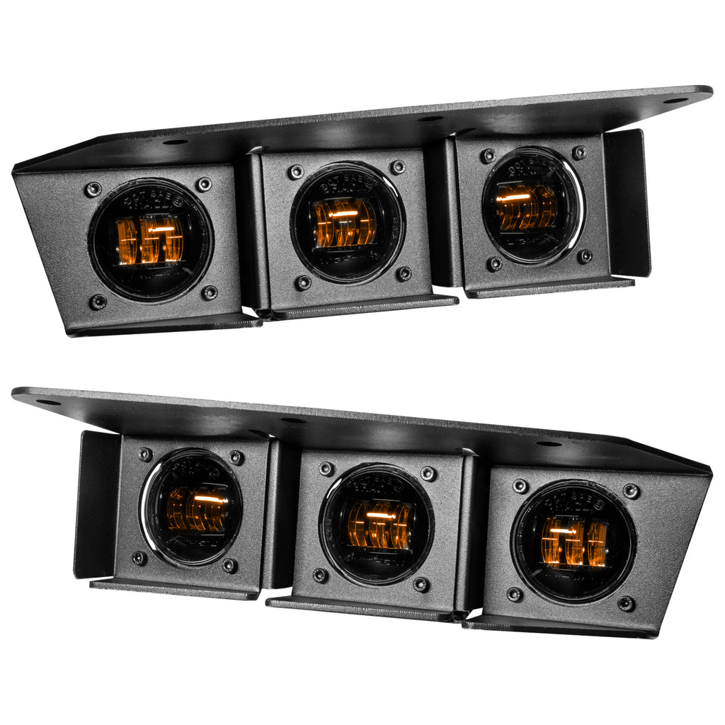 2021-2022-Ford-Bronco-Triple-Led-Fog-Light-Kit-For-Steel-Bumper
