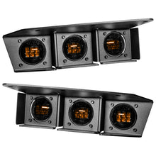 Load image into Gallery viewer, 2021-2022-Ford-Bronco-Triple-Led-Fog-Light-Kit-For-Steel-Bumper