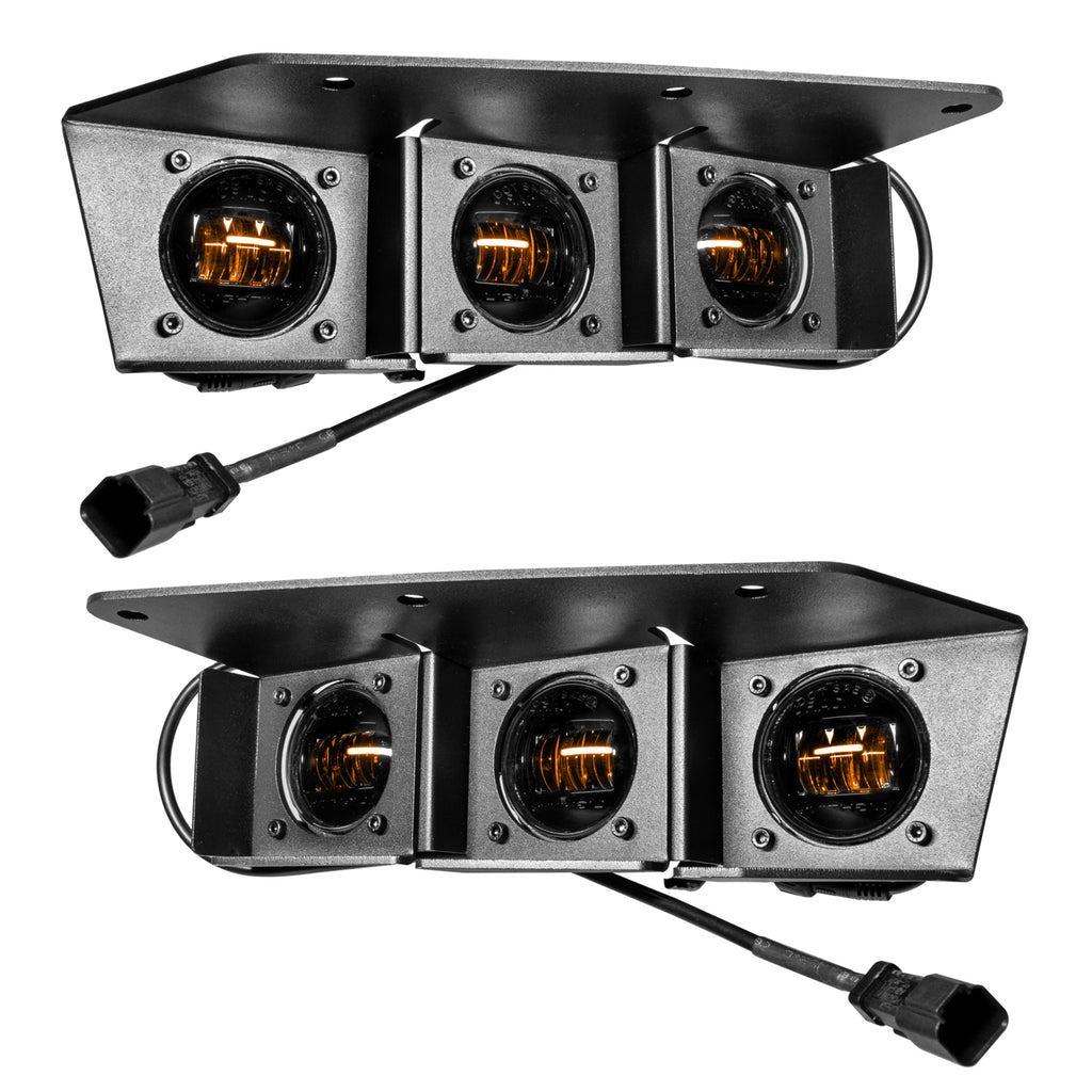 2021-2022-Ford-Bronco-Triple-Led-Fog-Light-Kit-For-Steel-Bumper