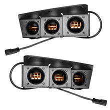 Load image into Gallery viewer, 2021-2022-Ford-Bronco-Triple-Led-Fog-Light-Kit-For-Steel-Bumper