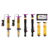KW 397202EB Adjustable Coilovers, Aluminum Top Mounts, Rebound and Low & High Compression