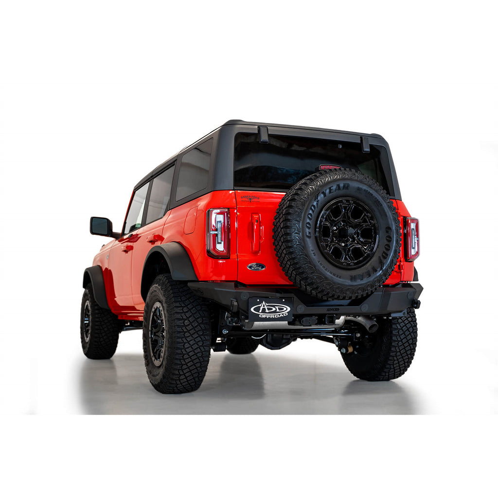 2021-Ford-Bronco-Rock-Fighter-Rear-Bumper---Hammer-Black