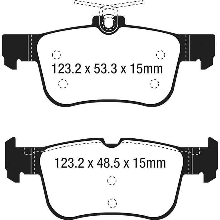 2021-Ford-Bronco-Sport-1.5T-Greenstuff-Rear-Brake-Pads
