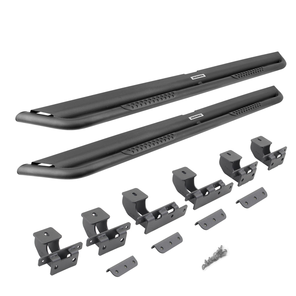 2021-Ford-Bronco-(Not-Sport)-Dominator-Extreme-Ds-Sidesteps-Complete-Kit-WSidestep--Brkt