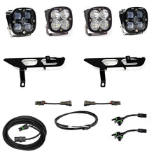 Load image into Gallery viewer, 2021-Ford-F150-Fog-Pocket-Kit-Sae-Clear-Squadron-Sport-Dc-With-Upfitter