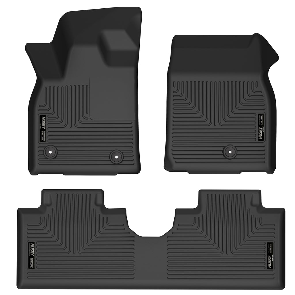2021-Ford-Mustang-Mach-E-Weatherbeater-Front--2Nd-Seat-Floor-Liners---Black