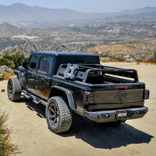 Load image into Gallery viewer, 2021-Jeep-Gladiator-Overland-Cargo-Rack---Textured-Black