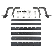 Load image into Gallery viewer, 2021-Jeep-Gladiator-Overland-Cargo-Rack---Textured-Black