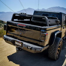 Load image into Gallery viewer, 2021-Jeep-Gladiator-Overland-Cargo-Rack---Textured-Black
