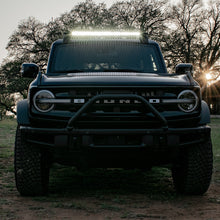 Load image into Gallery viewer, 2021-Present-Ford-Bronco-Roof-Rack-Light-Kit-With-A-Sr-SpotFlood-Combo-Bar-Included-Rigid-Industries