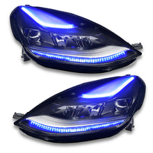 Load image into Gallery viewer, 2021-Tesla-Model-3-Dynamic-Colorshift-Headlight-Drl-Upgrade