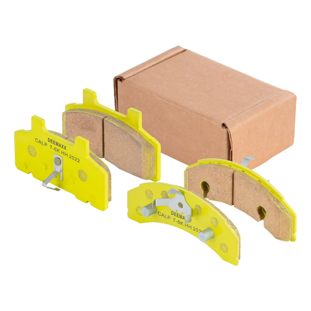 CURT 2021013449 Trailer Disc Brake Pads, 7,000-8,000-lb. Axles, 4 Pack