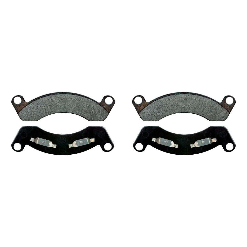 CURT 2021013450 Trailer Disc Brake Pads, 10,000-16,000-lb. Axles, 4 Pack