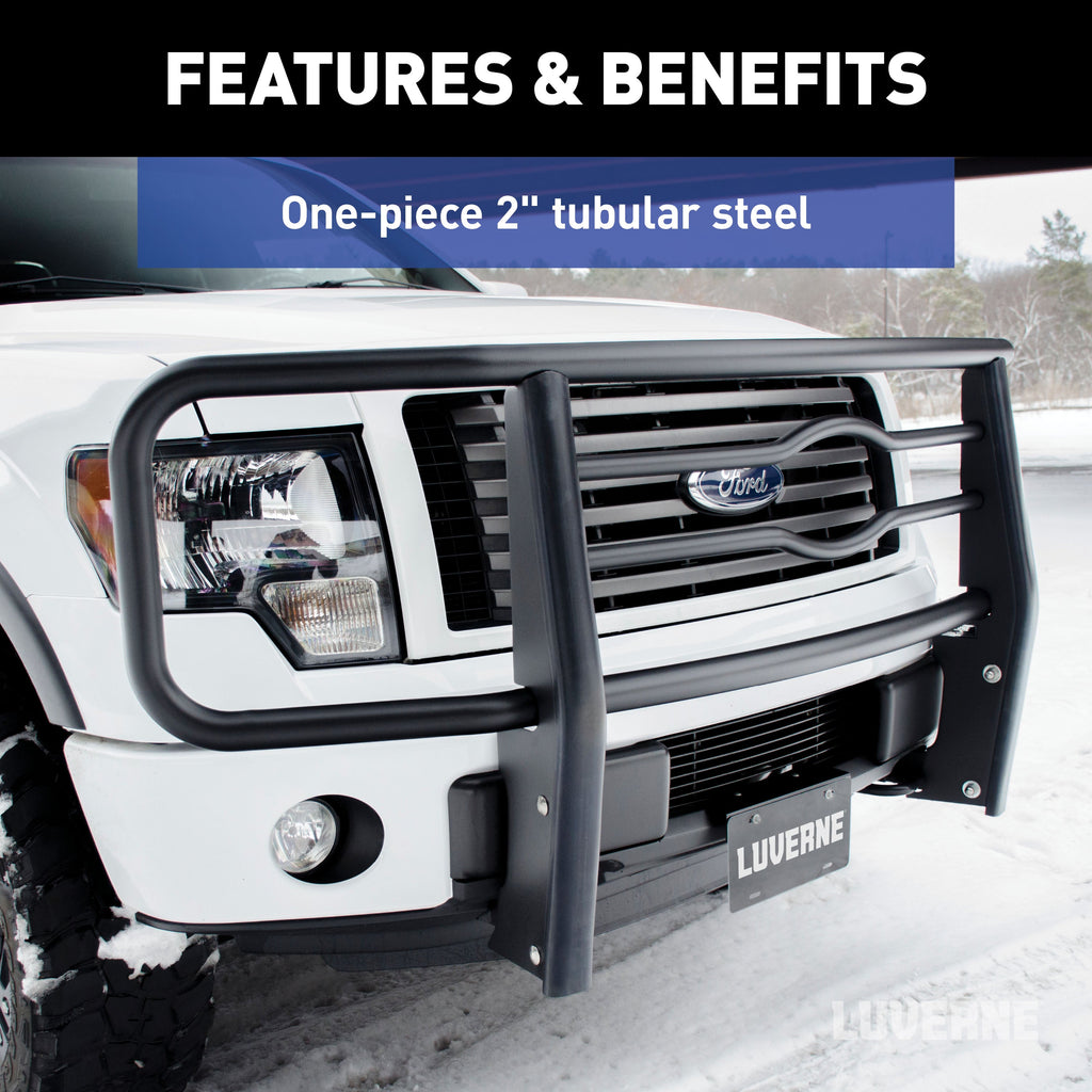 Luverne 202197-341332 2in. Grille Guard-Black - Truck Part Superstore
