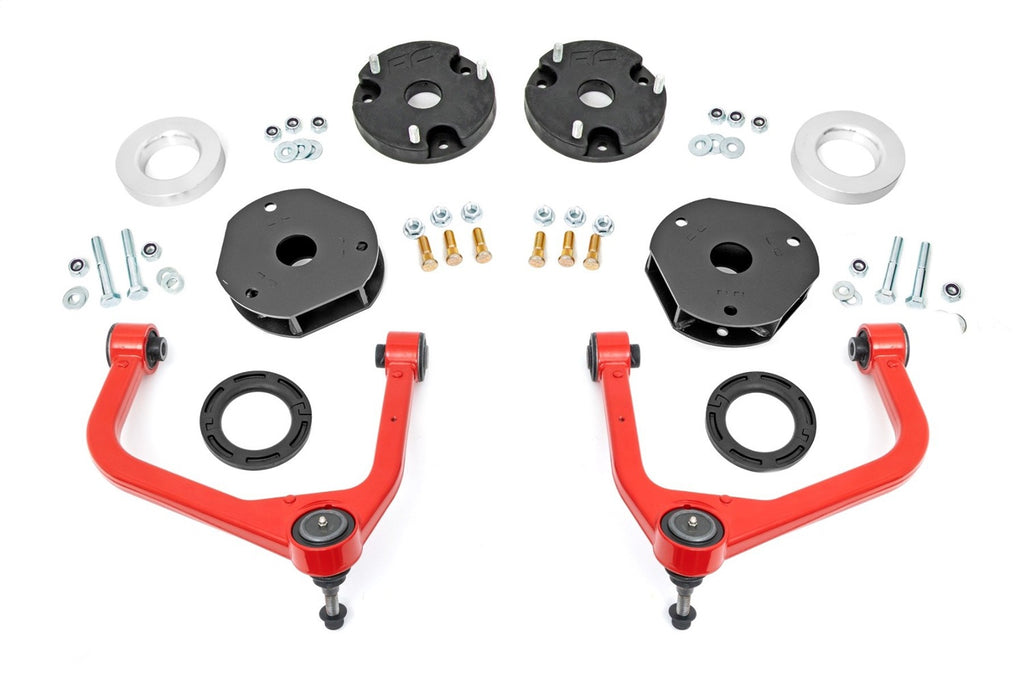 Rough Country 11400RED Suspension Lift Kit w/Shocks for Select Chevrolet Suburban, Chevrolet Tahoe, GMC Yukon, GMC Yukon XL