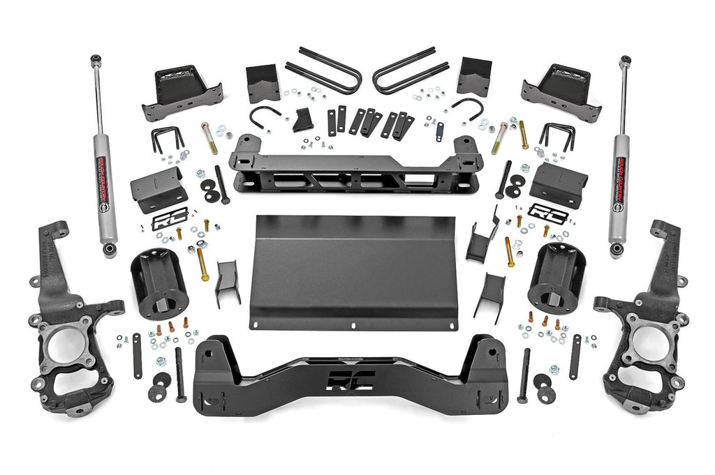 Rough Country 49930 Suspension Lift Kit w/Shocks for Select Ford F-150