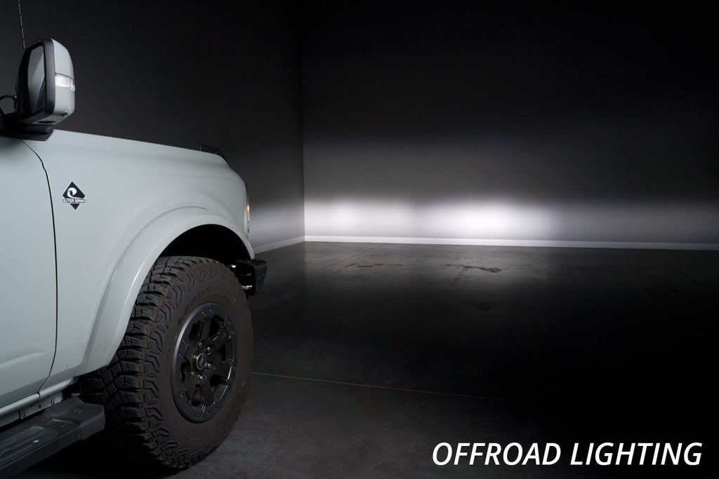 Diode Dynamics DD7180 Pod light featuring advanced TIR optics for high efficiency and focus. for Select Ford Bronco